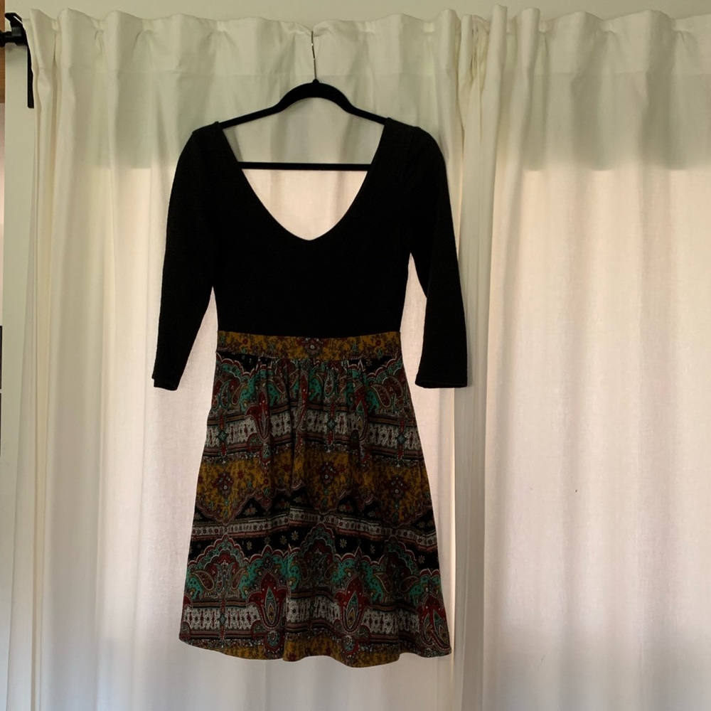 Mauve Anthropologie dress